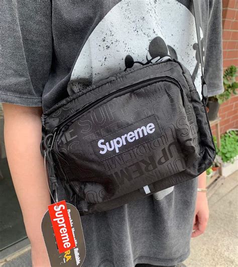 fake supreme shoulder bag|is a supreme bag genuine.